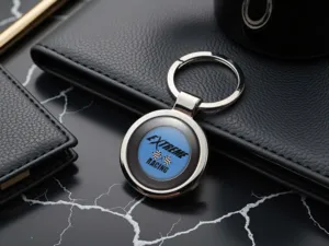 Personalized Pet Keyring Ring Steel Premium